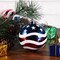 16 Pieces Independence Day Ball Ornament - 4th of July Patriotic Hanging Ball Decoration American Flag Ornament for Independence Day, Christmas Tree, USA Themed Party Supplies (16)